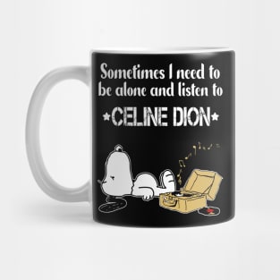 Celine Dion // Aesthetic Vinyl Record Vintage // Mug